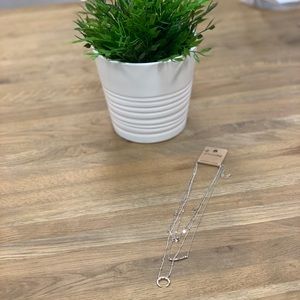 Moon cluster necklace